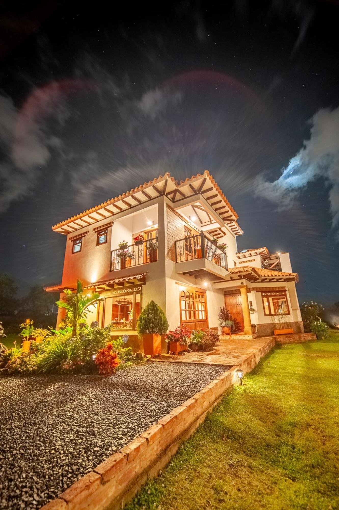 Casa De Las Flores Villa de Leyva Exteriér fotografie