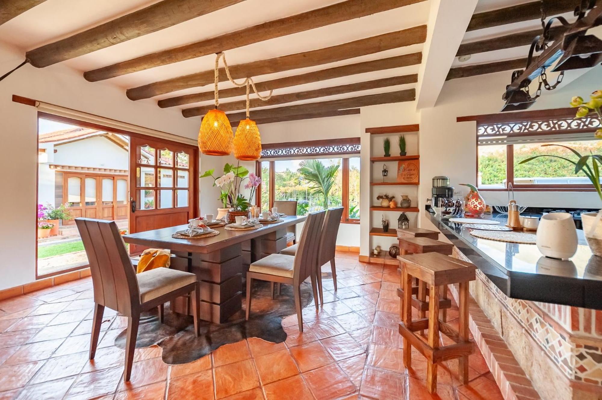 Casa De Las Flores Villa de Leyva Exteriér fotografie