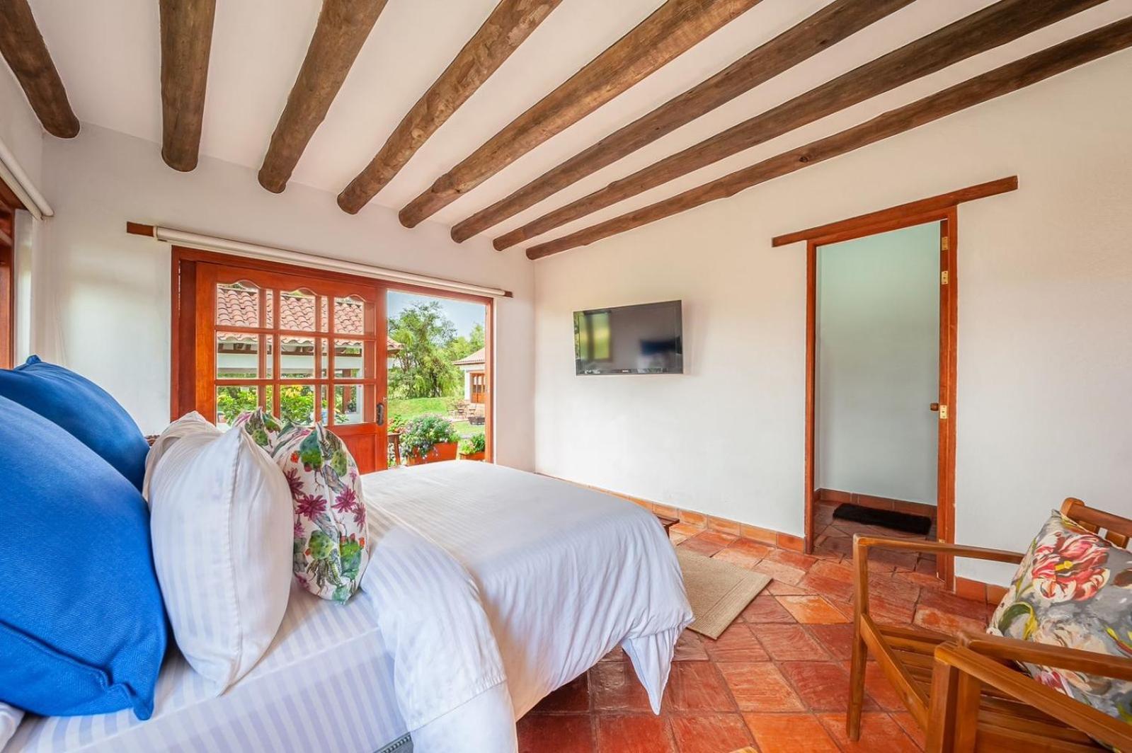 Casa De Las Flores Villa de Leyva Exteriér fotografie
