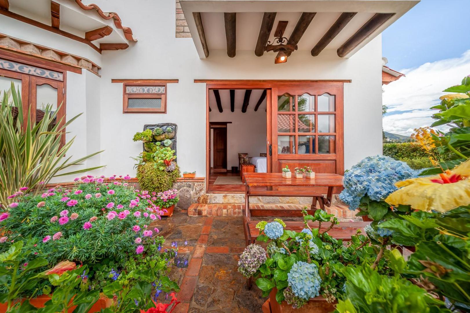 Casa De Las Flores Villa de Leyva Exteriér fotografie