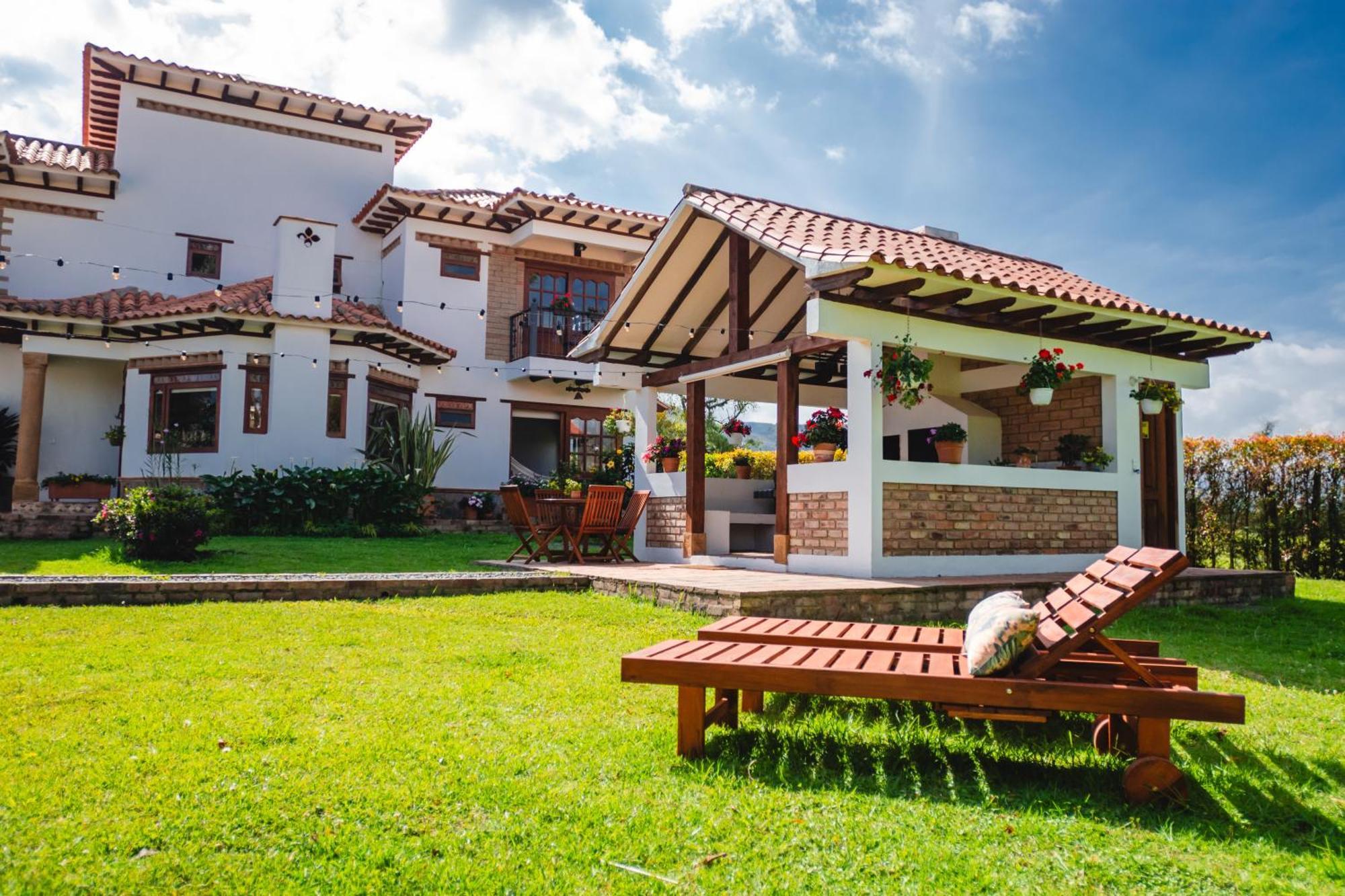 Casa De Las Flores Villa de Leyva Exteriér fotografie