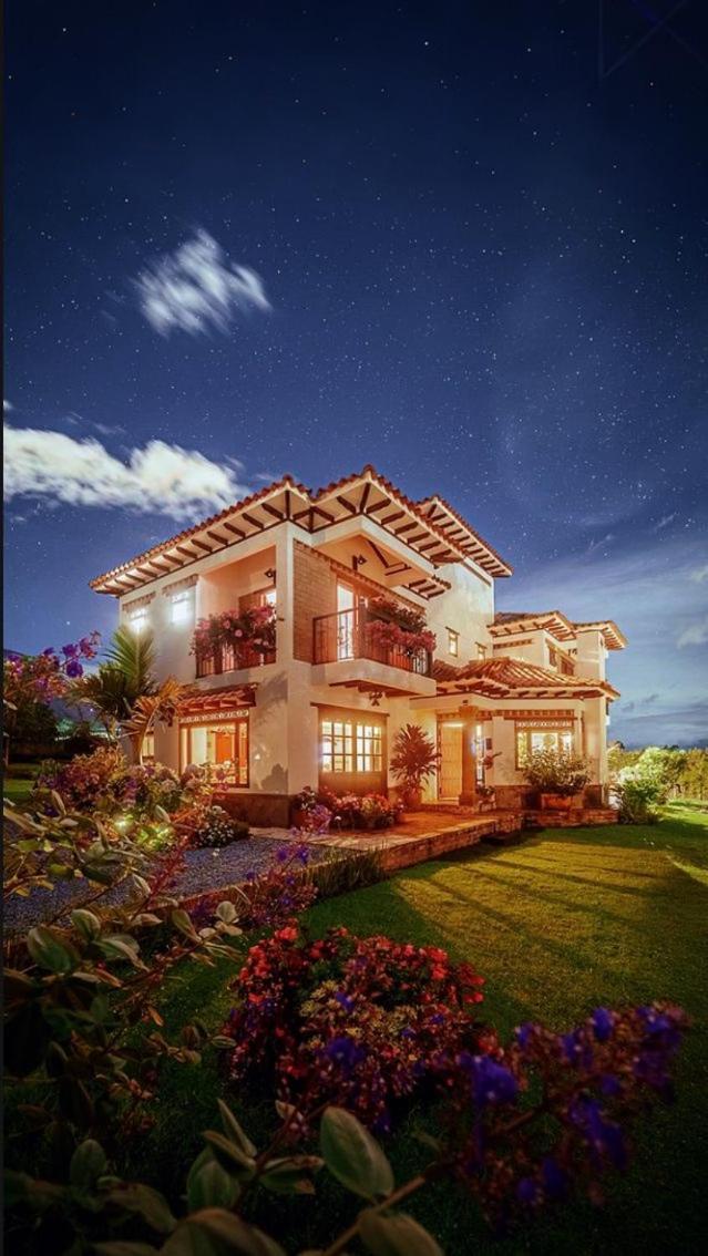 Casa De Las Flores Villa de Leyva Exteriér fotografie