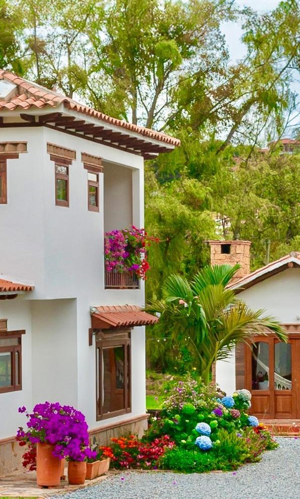 Casa De Las Flores Villa de Leyva Exteriér fotografie