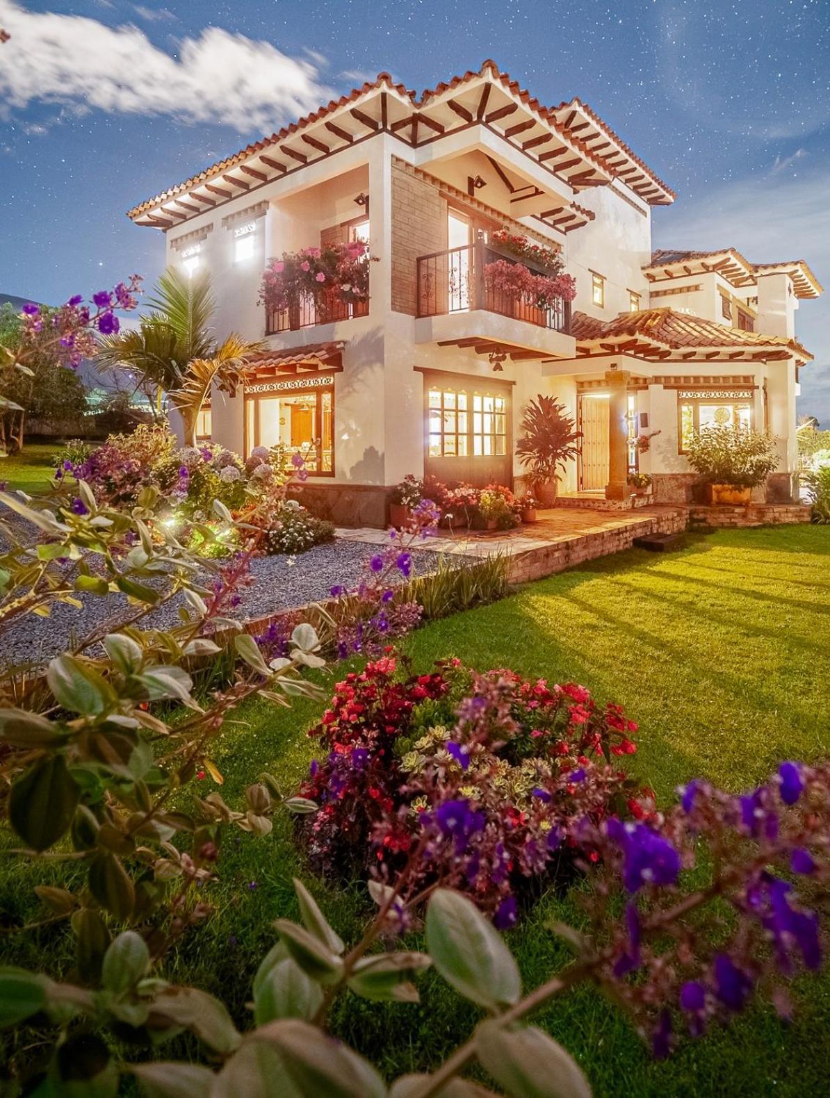 Casa De Las Flores Villa de Leyva Exteriér fotografie