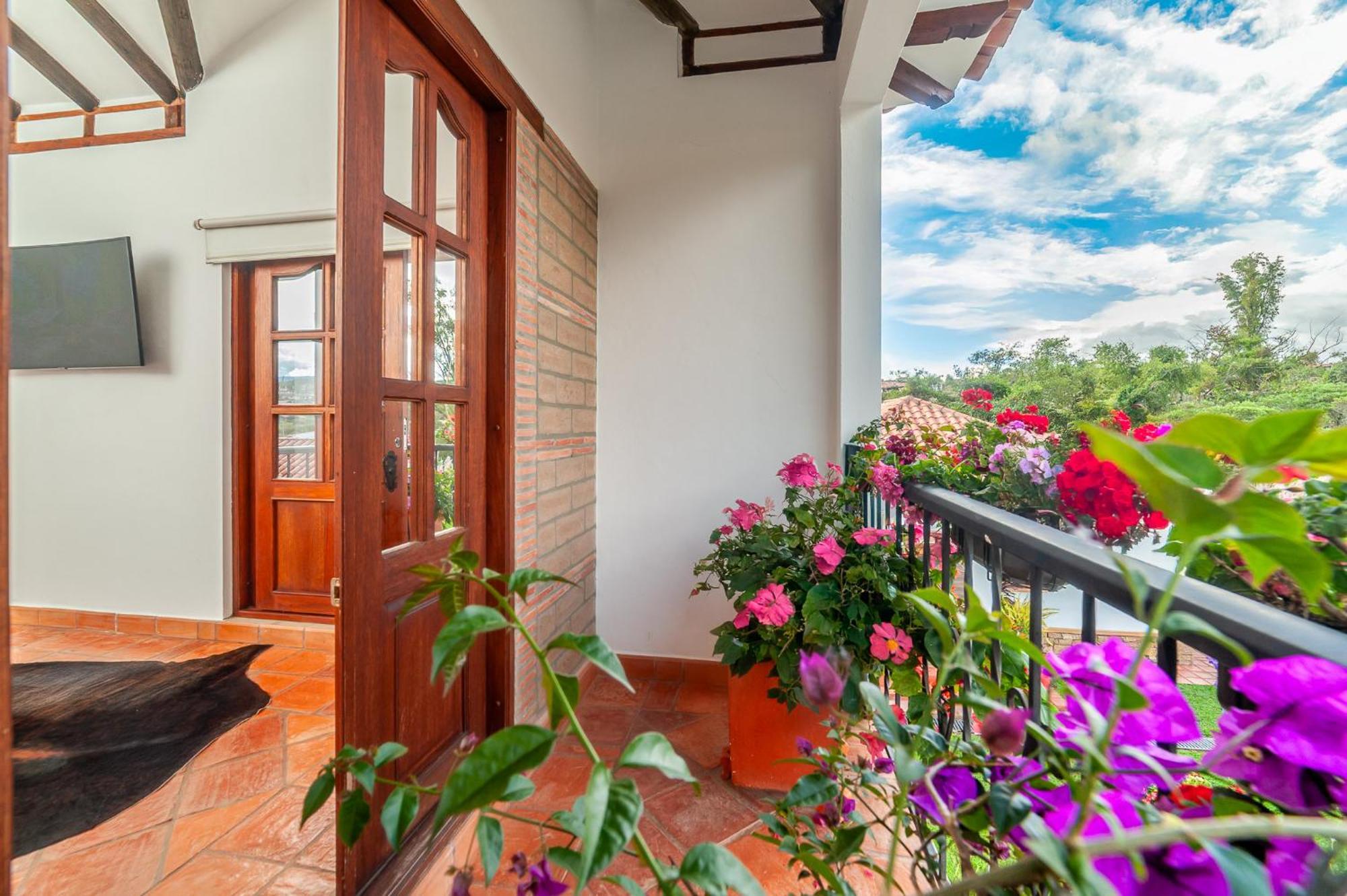 Casa De Las Flores Villa de Leyva Exteriér fotografie