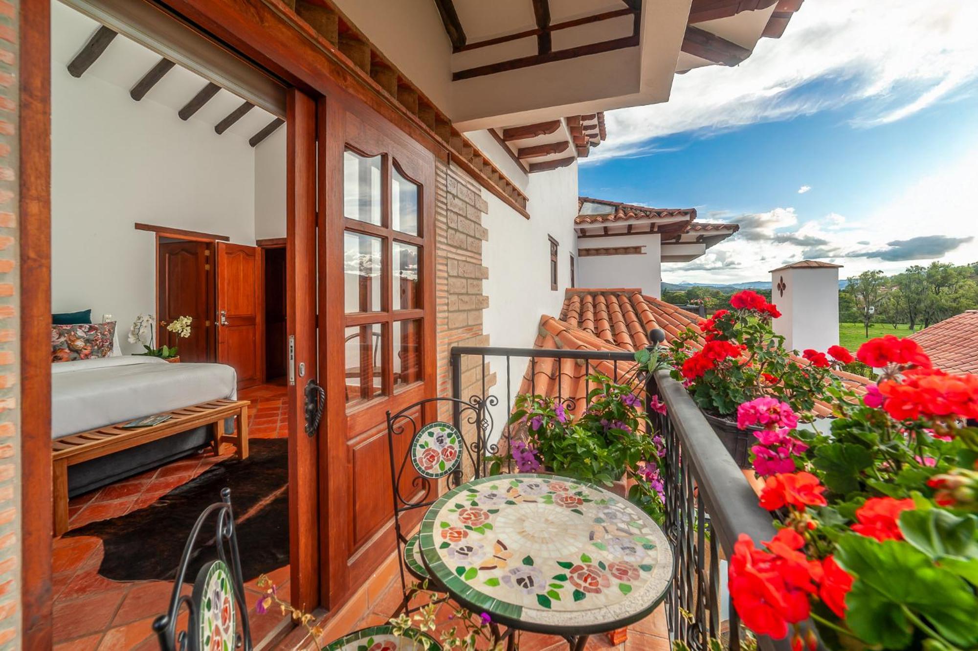 Casa De Las Flores Villa de Leyva Exteriér fotografie