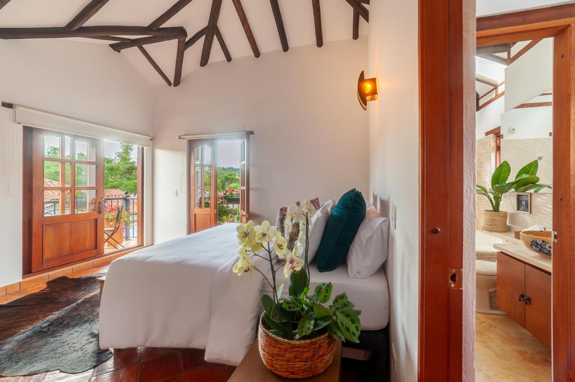 Casa De Las Flores Villa de Leyva Exteriér fotografie